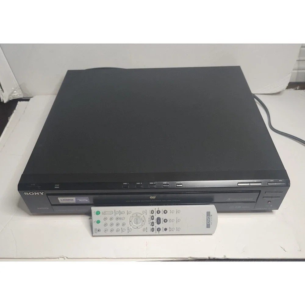 Sony DVP-NC85H 5 Disc DVD/CD Player HDMI w/NEW Remote - TESTED & CLEAN!
